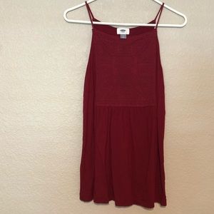 Maroon Old Navy Tank Top cami